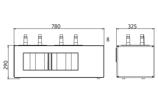 Кулер для вина Cavanova OW8CS
