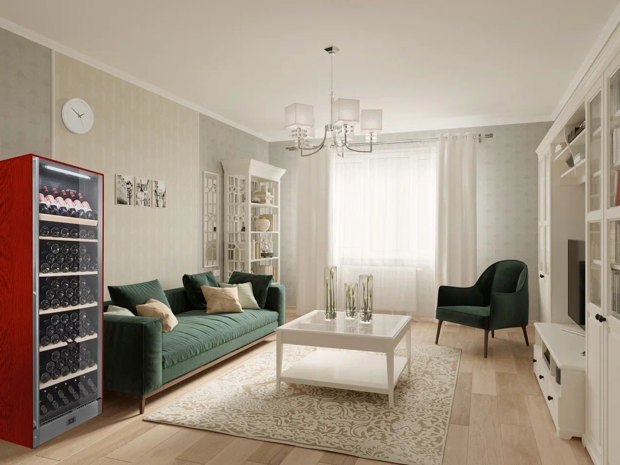 Винный шкаф SMEG SCV115A Ispirare Rosso