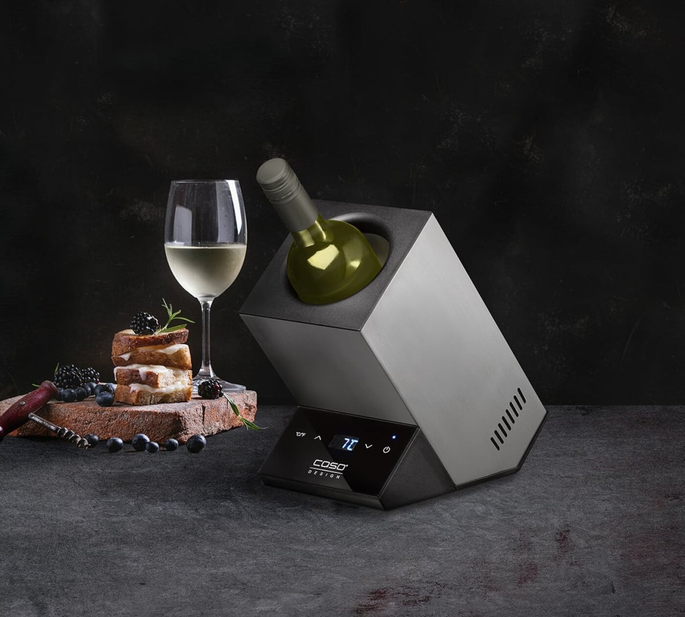 Кулер для вина Caso WineCase One Inox
