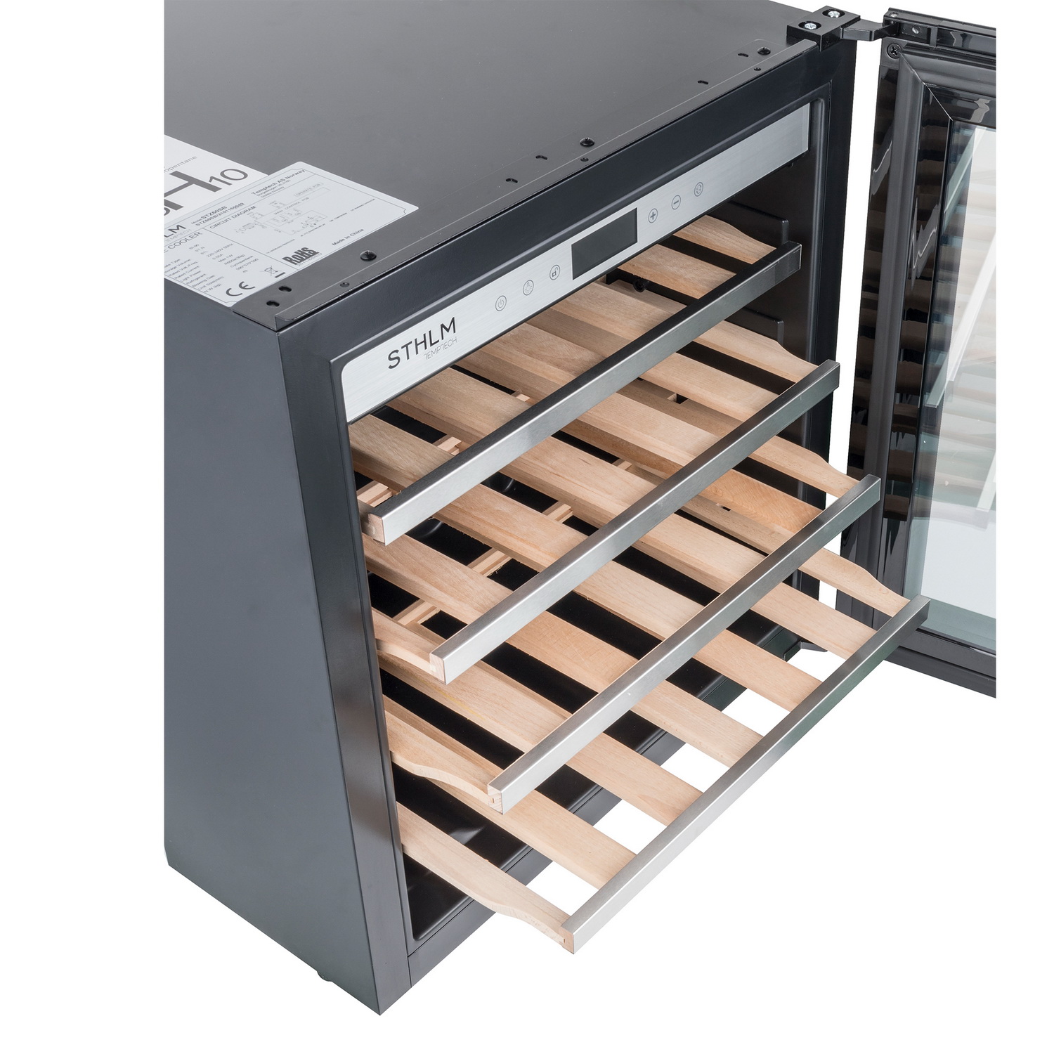 Встраиваемый винный шкаф Temptech STHLM STZ60SB