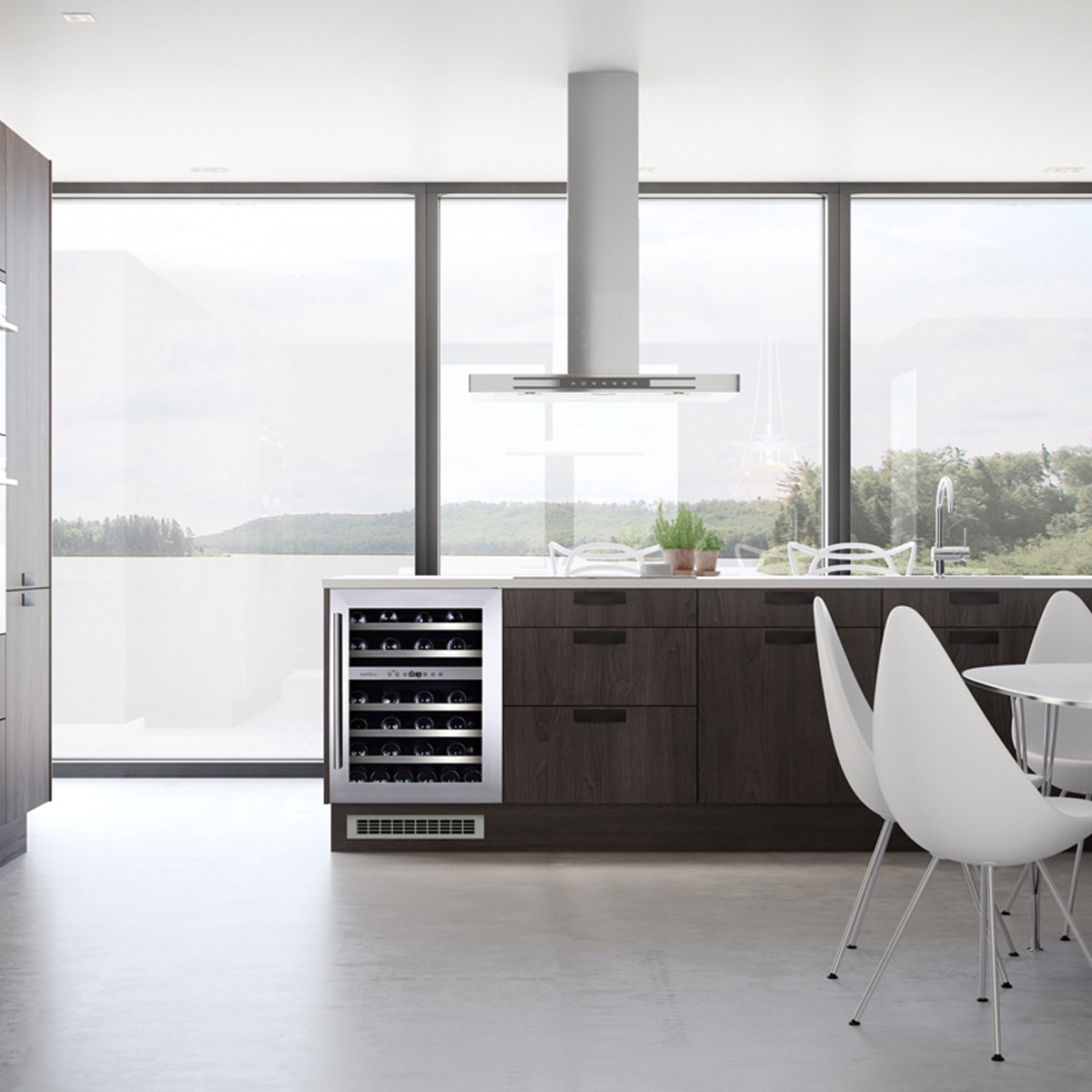 Винный шкаф Temptech Oslo OBIU60DXL