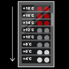 Мультитемпературный винный шкаф
