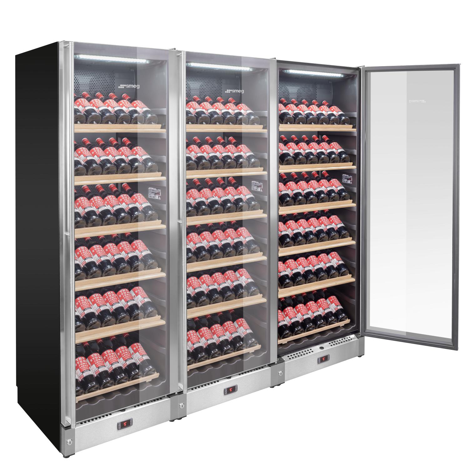 Винный шкаф SMEG SCV115A Ristorante VinoView Trio