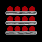 Деревянные полки