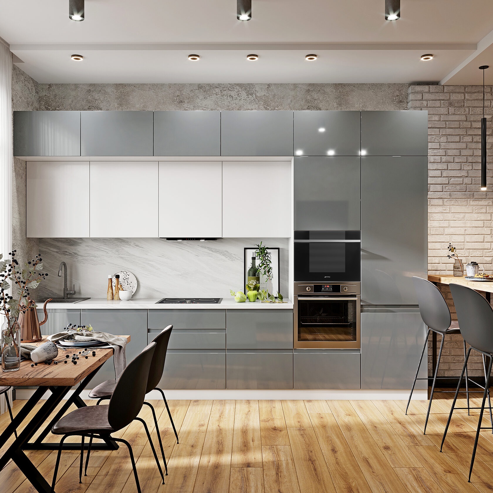 Встраиваемый винный шкаф SMEG CVI121N3