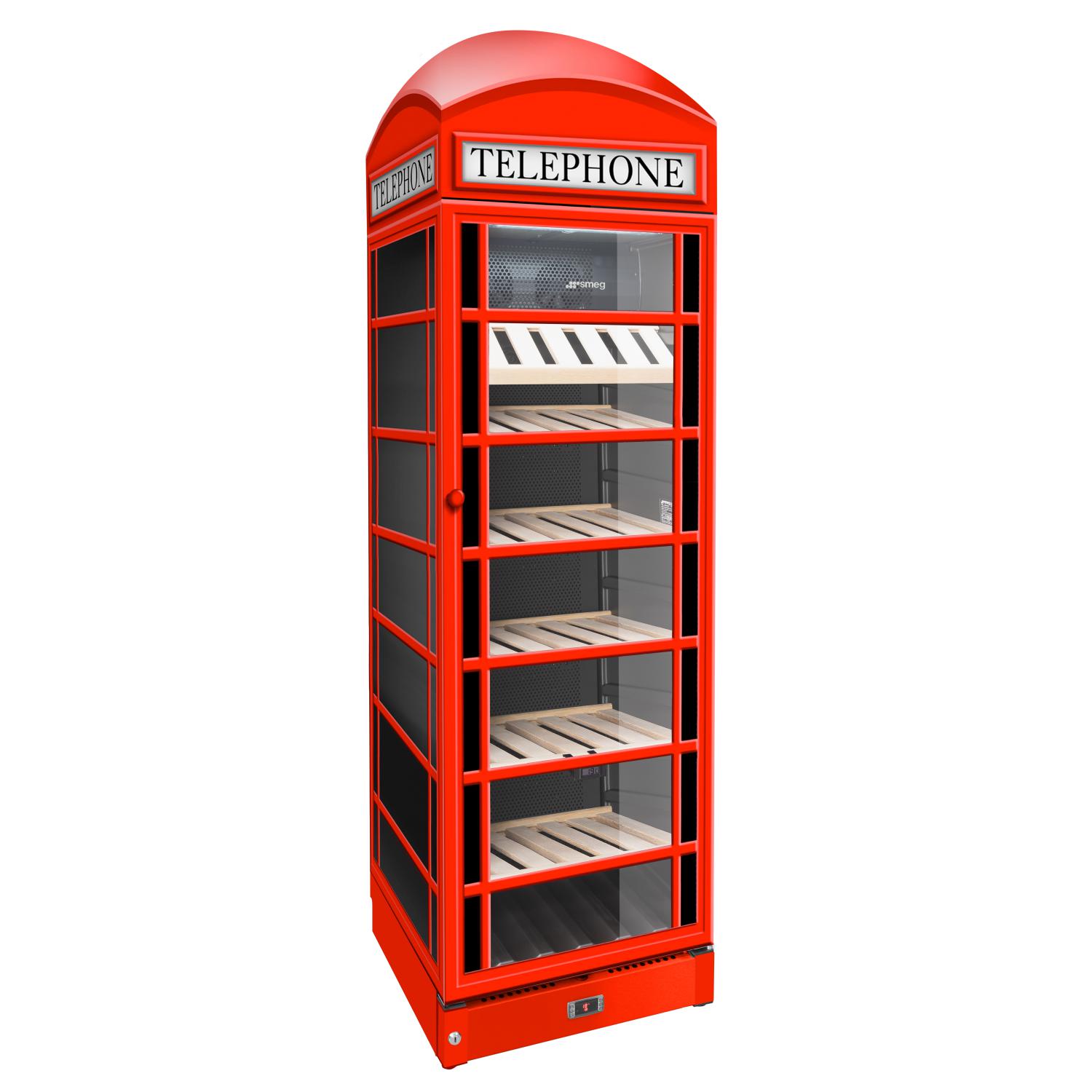 Винный шкаф SMEG SCV115A Ispirare Cabina Telefonica