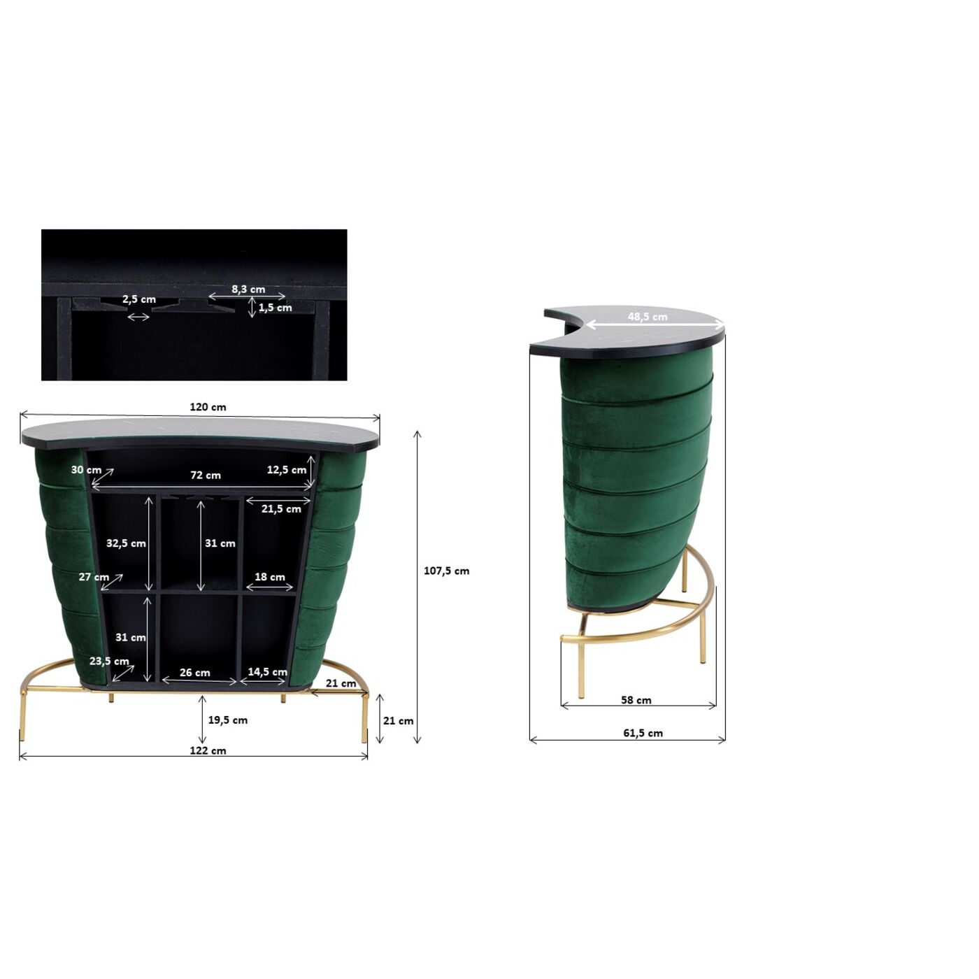 Барная стойка KARE Treviso 85454