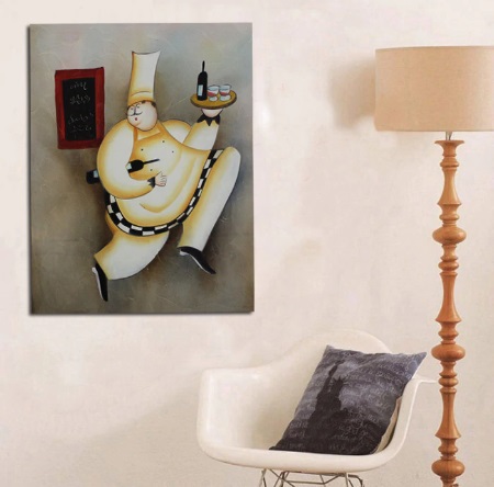 Картина на холсте Gordian Wine Happy Cook