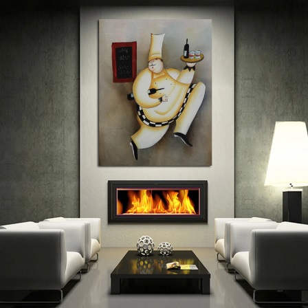 Картина на холсте Gordian Wine Happy Cook