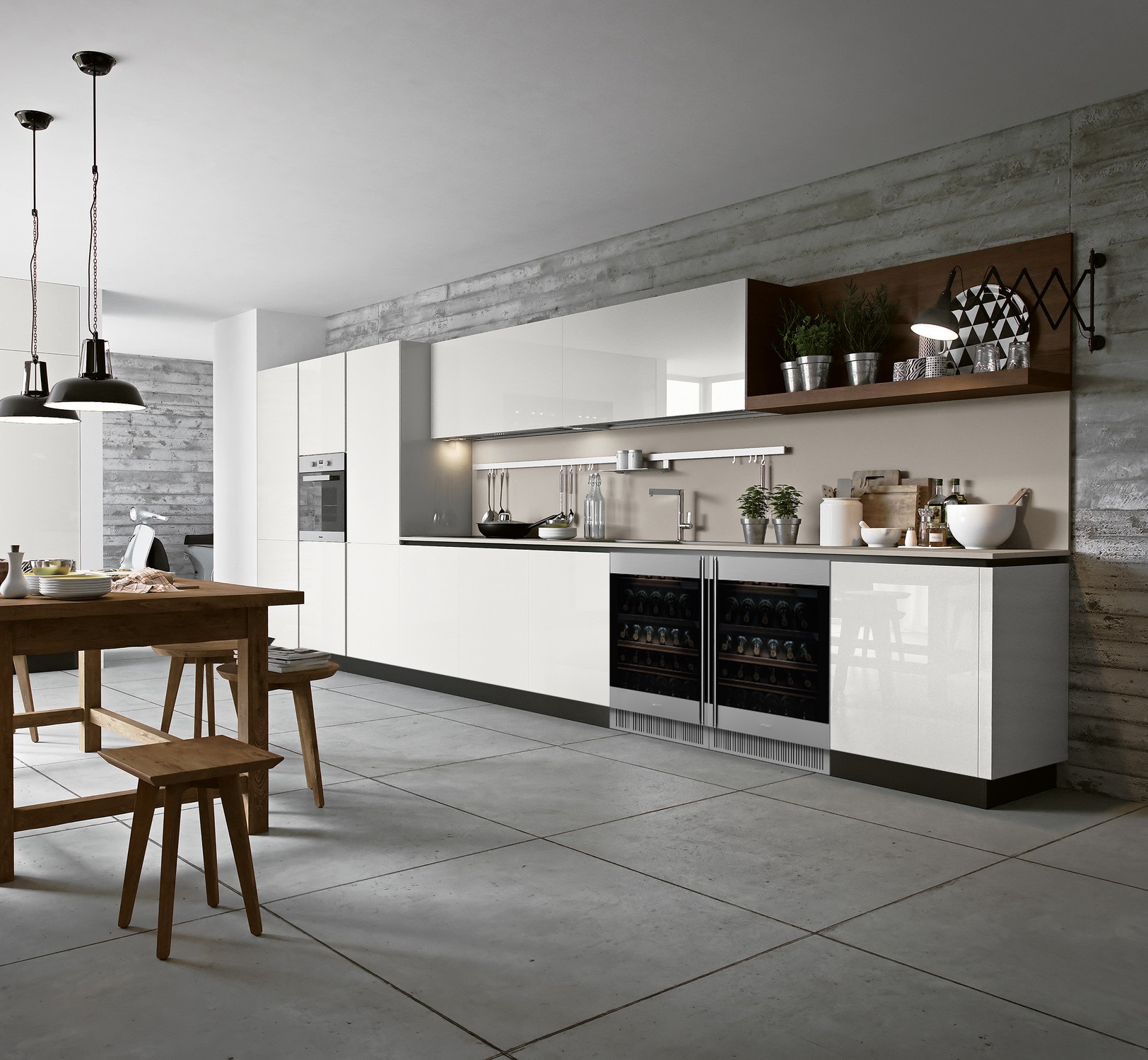 Винный шкаф SMEG CVI338RX3