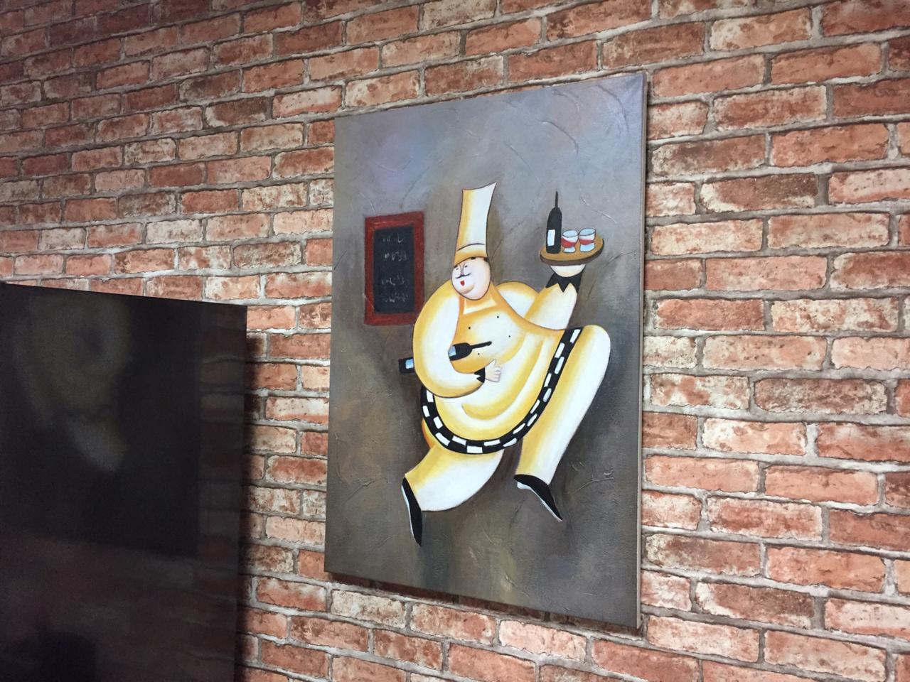 Картина на холсте Gordian Wine Happy Cook