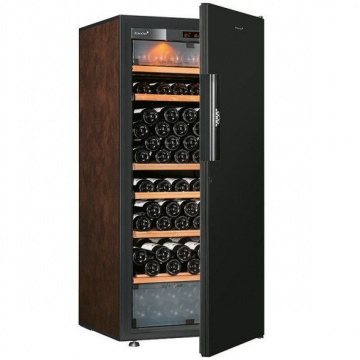 Винный шкаф EuroCave E Pure M (4 полки, глухая дверь, коричневый)