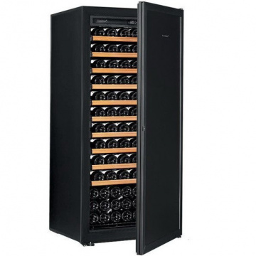 Винный шкаф EuroCave Premiere M (10 полок, глухая дверь, черная рама)