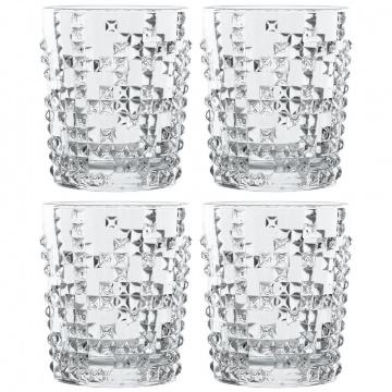 4 стакана для виски Nachtmann Punk Whisky Tumbler 348 мл (арт. 99503)