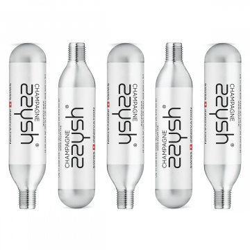 5 баллонов с аргоном и углекислым газом Vinturi Zzysh Champagne Preserver Cartridges (арт. V9085)