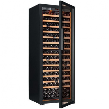 Винный шкаф EuroCave S Revelation L (14 полок, дверь без рамы, черный)