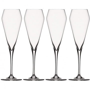 4 бокала для шампанского Spiegelau Willsberger Anniversary Champagne Flute 240 мл (арт. 1416175)