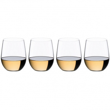 4 бокала для белого вина RIEDEL O Wine Tumbler Viognier/Chardonnay Pay 3 Get 4 320 мл (арт. 7414/05)