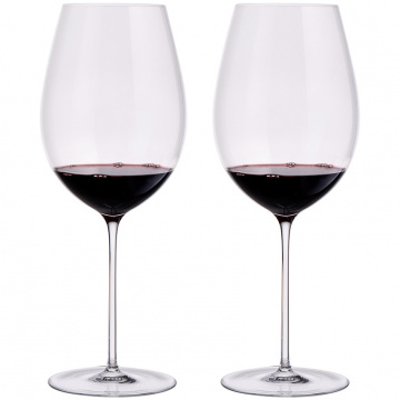 2 бокала для красного вина Halimba Crystal Elegance Bordeaux Grand Cru 775 мл (арт. 1773-10-2)