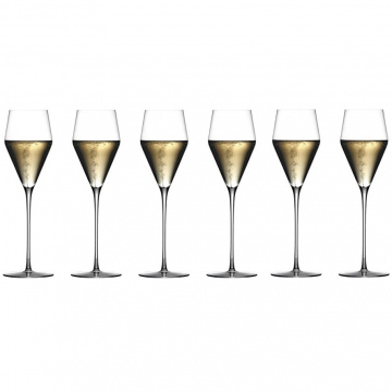 6 бокалов для шампанского Zalto Denk'Art Champagne 220 мл (арт. 11550)
