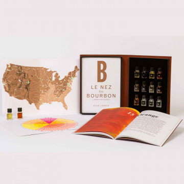 Флаконы с ароматами Le Nez du Vin "Ароматы бурбона" 12 ароматов