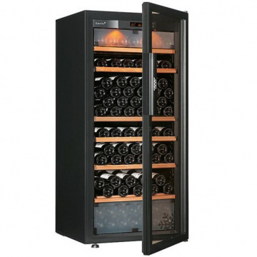 Винный шкаф EuroCave E Pure M (4 полки, дверь без рамы, черный)