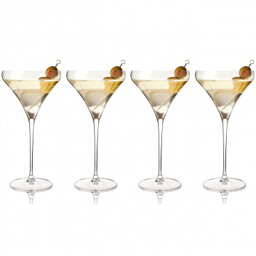 4 бокала для мартини Spiegelau Willsberger Anniversary Martini 260 мл (арт. 1416150)