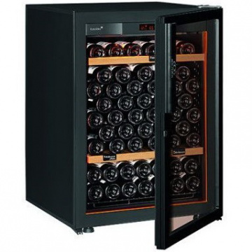 Винный шкаф EuroCave V Revelation S (2 полки, дверь без рамы, черный)