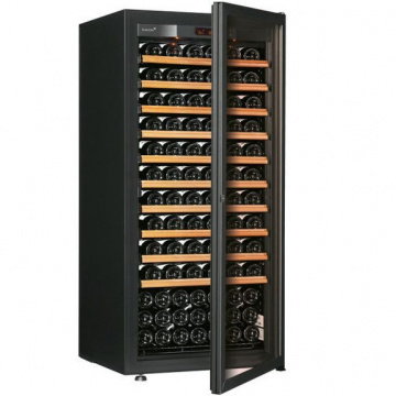 Винный шкаф EuroCave V Pure M (10 полок, дверь с рамой, черный)