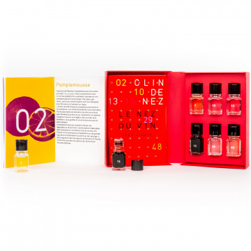 Флаконы с ароматами Le Nez du Vin "Нос вина" 6 ароматов (арт. Vin-6mini)