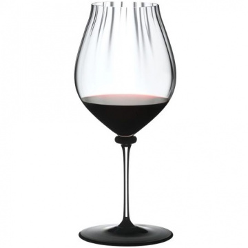 Бокал для красного вина RIEDEL Fatto A Mano Performance Pinot Noir Black Base 830 мл (арт. 4884/67N)