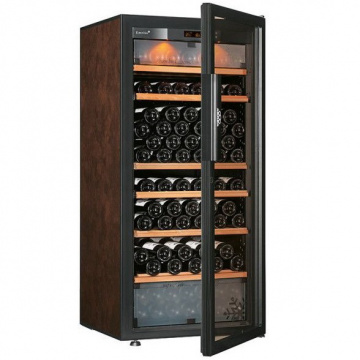 Винный шкаф EuroCave E Pure M (4 полки, дверь без рамы, коричневый)