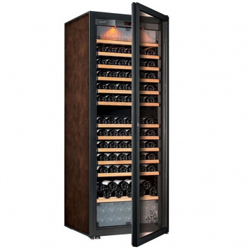 Винный шкаф EuroCave E Pure L (10 полок, дверь с рамой, коричневый)