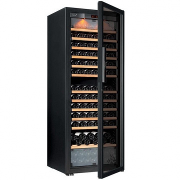 Винный шкаф EuroCave E Pure L (10 полок, дверь без рамы, черный)