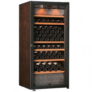 Винный шкаф EuroCave E Pure M (4 полки, дверь с рамой, коричневый)