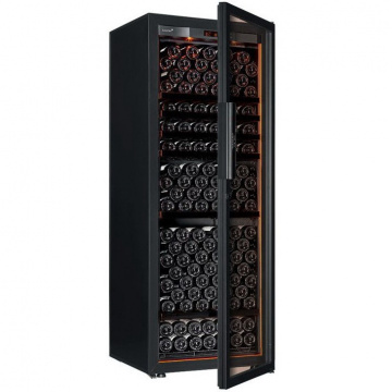 Винный шкаф EuroCave V Revelation L (6 черных полок, дверь без рамы, черный)