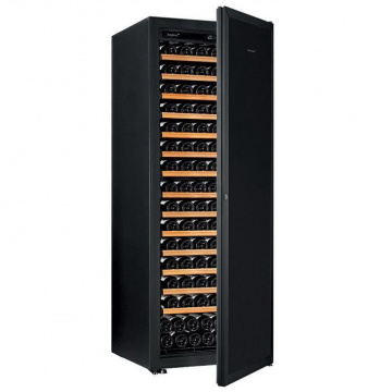 Винный шкаф EuroCave Premiere L (14 полок, глухая дверь, черная рама)