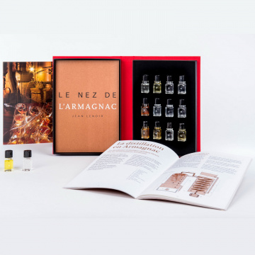 Флаконы с ароматами Le Nez du Vin "12 ароматов Арманьяка" (арт. Vin-12arma)
