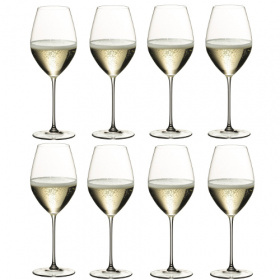 8 бокалов для шампанского RIEDEL Veritas Champagne Wine Glass Pay 6 Get 8 445 мл (арт. 7449/28)