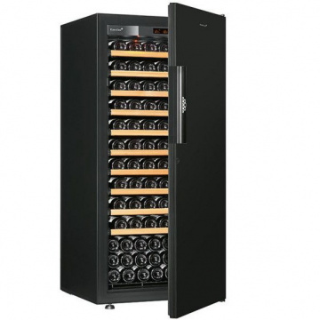 Винный шкаф EuroCave V Pure M (10 полок, глухая дверь, черный)