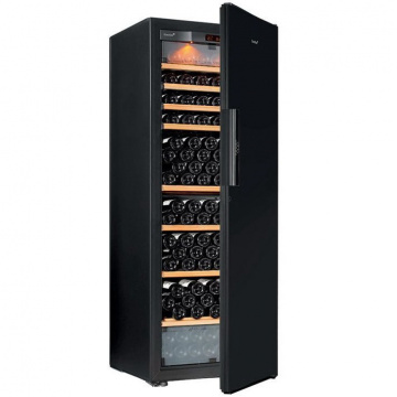 Винный шкаф EuroCave E Pure L (6 полок, глухая дверь, черный)