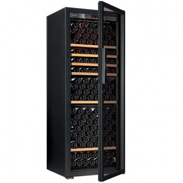 Винный шкаф EuroCave V Pure L (6 полок, дверь без рамы, черный)