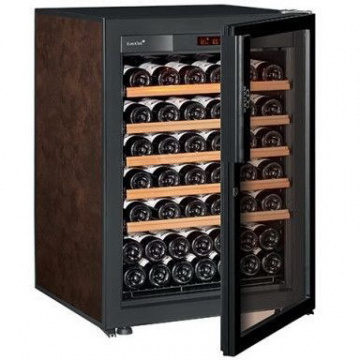Винный шкаф EuroCave V Pure S (5 полок, стекло без рамы, коричневый)
