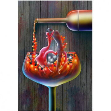 Картина на холсте Gordian Wine Wine Love