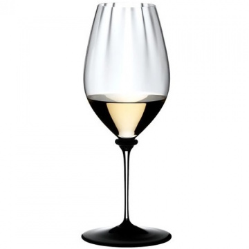Бокал для белого вина RIEDEL Fatto A Mano Performance Riesling Black Base 623 мл (арт. 4884/15N)