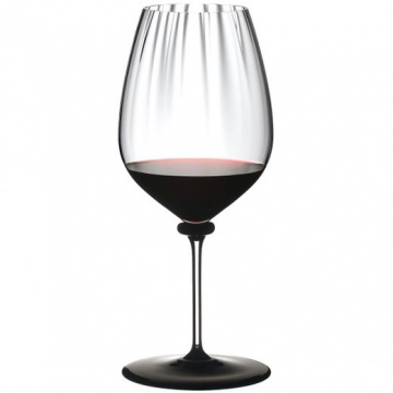 Бокал для красного вина RIEDEL Fatto A Mano Performance Cabernet/Merlot Black Base 834 мл (арт. 4884/0N)