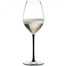 Бокал для шампанского RIEDEL Fatto A Mano Champagne Wine Glass Black 445 мл (арт. 4900/28B)