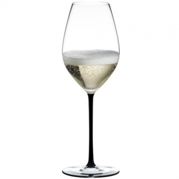 Бокал для шампанского RIEDEL Fatto A Mano Champagne Wine Glass Black 445 мл (арт. 4900/28B)