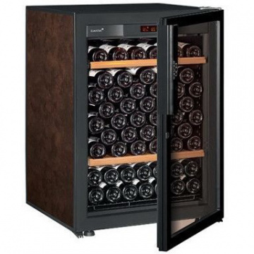 Винный шкаф EuroCave V Pure S (2 полки, стекло без рамы, коричневый)