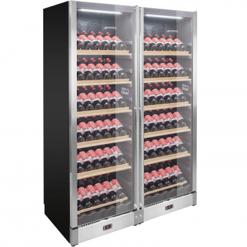 Винный шкаф SMEG SCV115A Ristorante VinoView Double